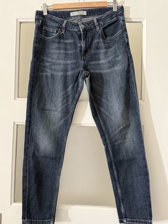 Dunkelblaue Jeans, Regular Fit W28 L30