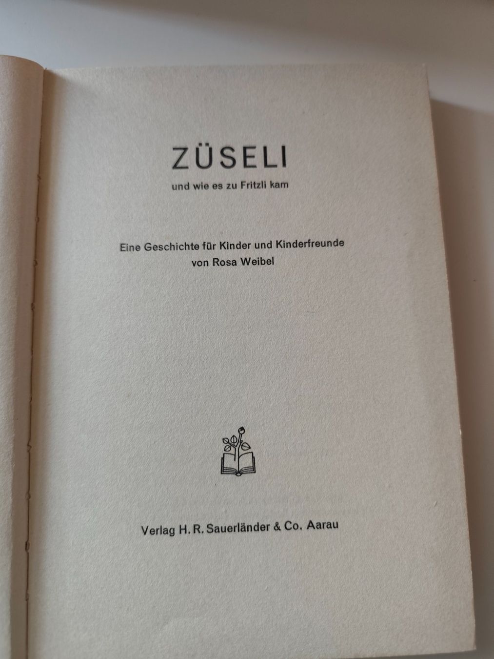 Libri: ZÜSELI Kinderbuch von Rosa Weibel – Usato da Tegerfelden venduto da jea_f5xk 1