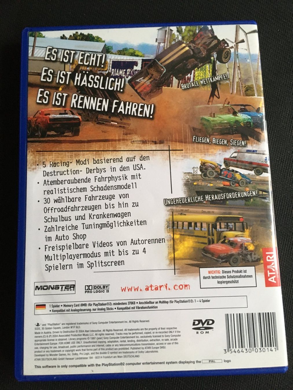 Sony Spiele: Driven to Destruction für Playstation 2 – Gebraucht aus St.Gallen von sjosjo 1