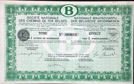 Société Nationale des Chemins de Fer Belges, 1937
