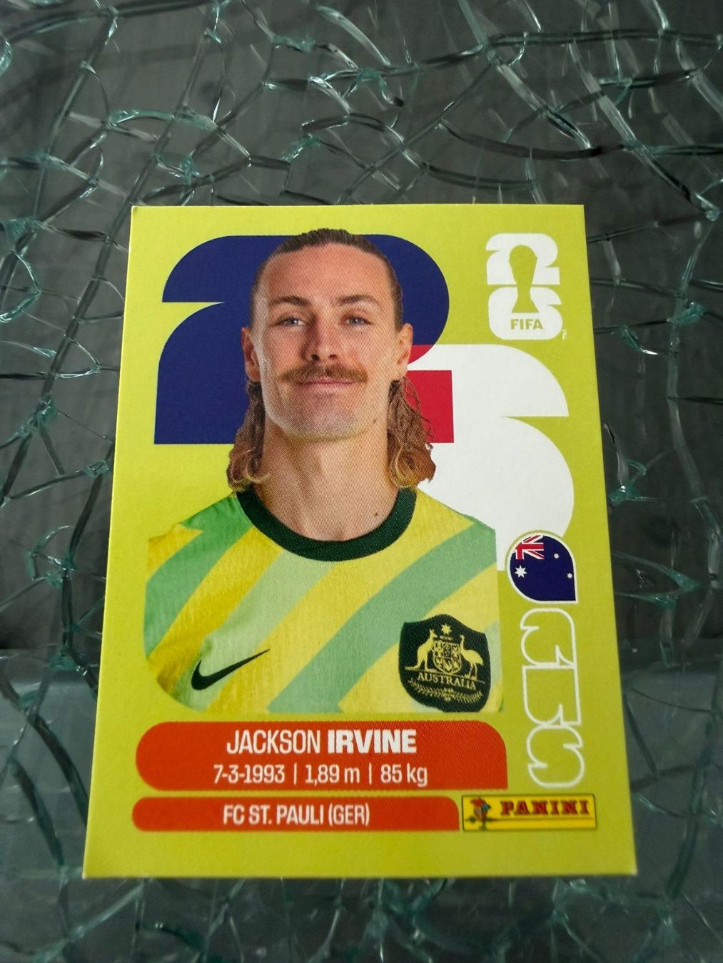 Panini Carte collezionabili: WM 2026 - Panini - Jackson Irvine - AUS 11 – Usato da Pfäffikon ZH venduto da Marcodesi76