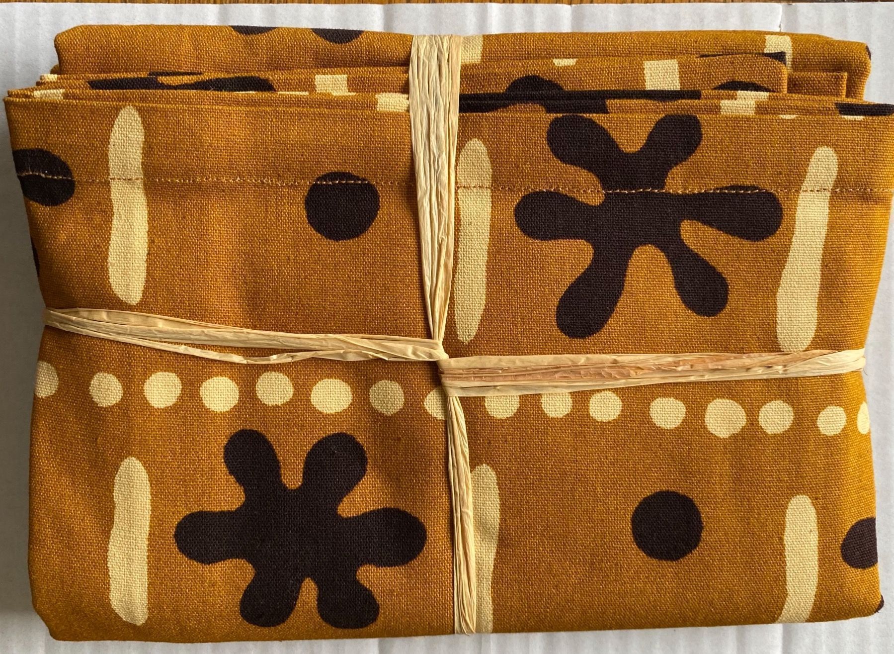 Tessuti: Baumwolle Stoff aus Ghana ca. 1 m2 – Nuovo (secondo la descrizione) da Gerlikon venduto da jabadabadu 1