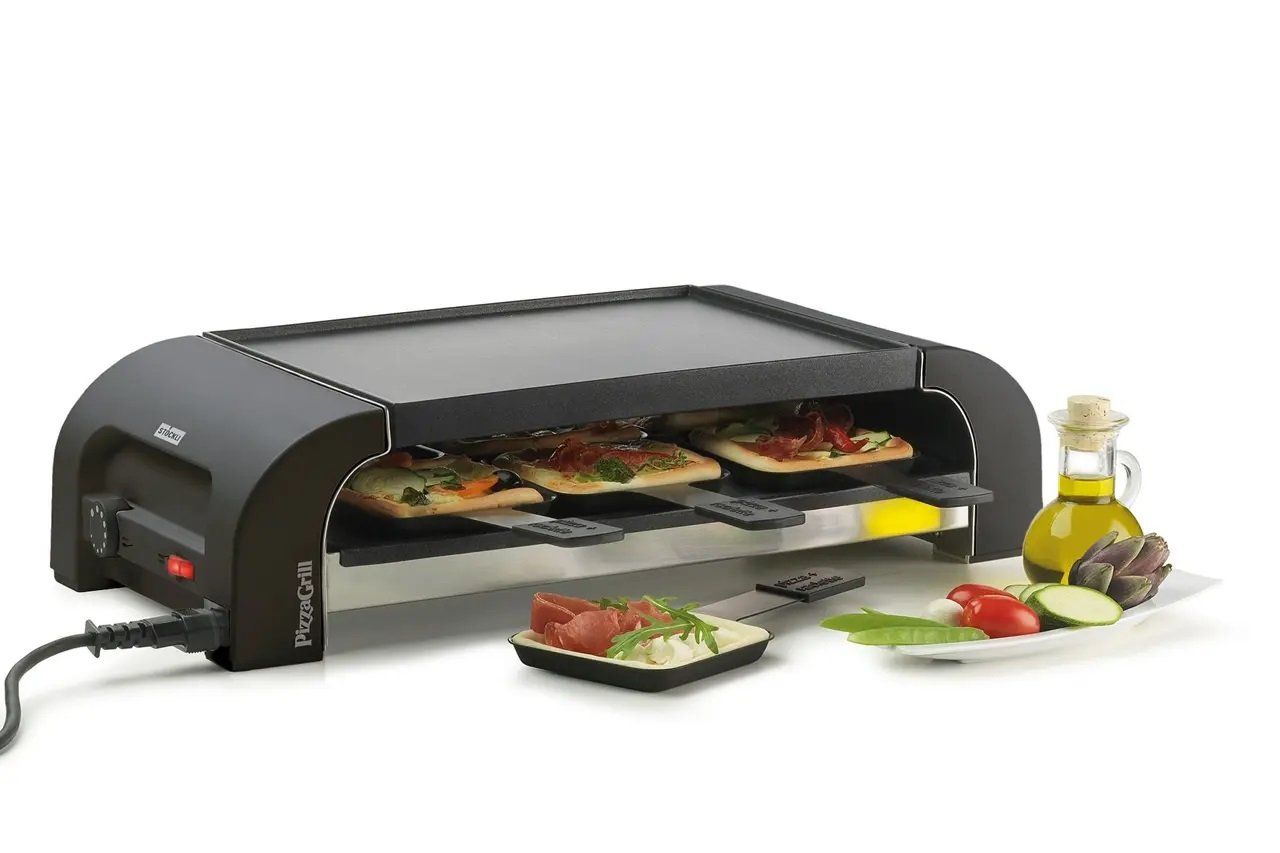 Stöckli Elettrodomestici da cucina: STöCKLI PizzaGrill for6 schwarz – Nuovo (secondo la descrizione) da Kägiswil venduto da pebart 3