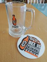 Bex 95 Bierglas und Bierteller