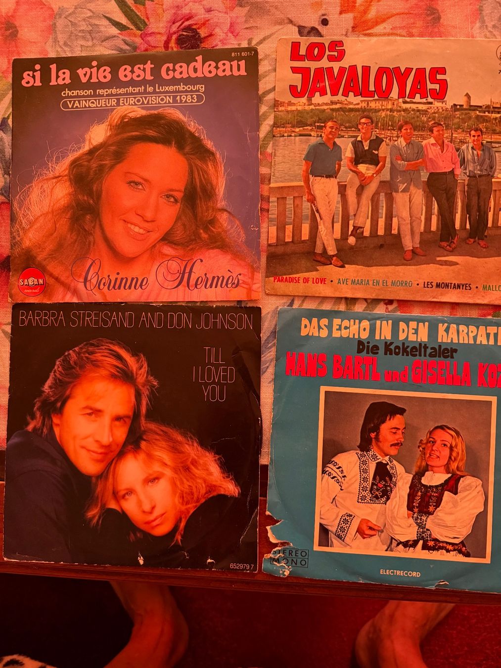Schallplatten: 38 DISQUES 45 TOURS ORIGINAUX AVEC POCHETTE ORIGINALE – Gebraucht aus genève von GEnumist 8
