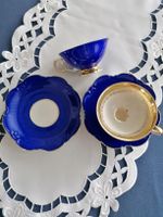 Vintage Kaffeetasse Untertasse  Seltmann Set 2 st kobaltbla