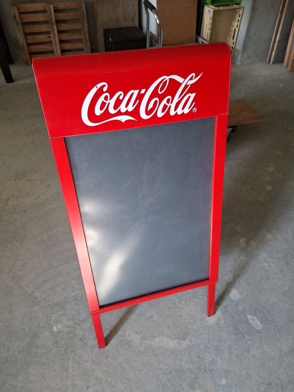 Staffeleien: Werbetafel Coca-Cola – Gebraucht aus Ebnat-Kappel von audiracing89 1