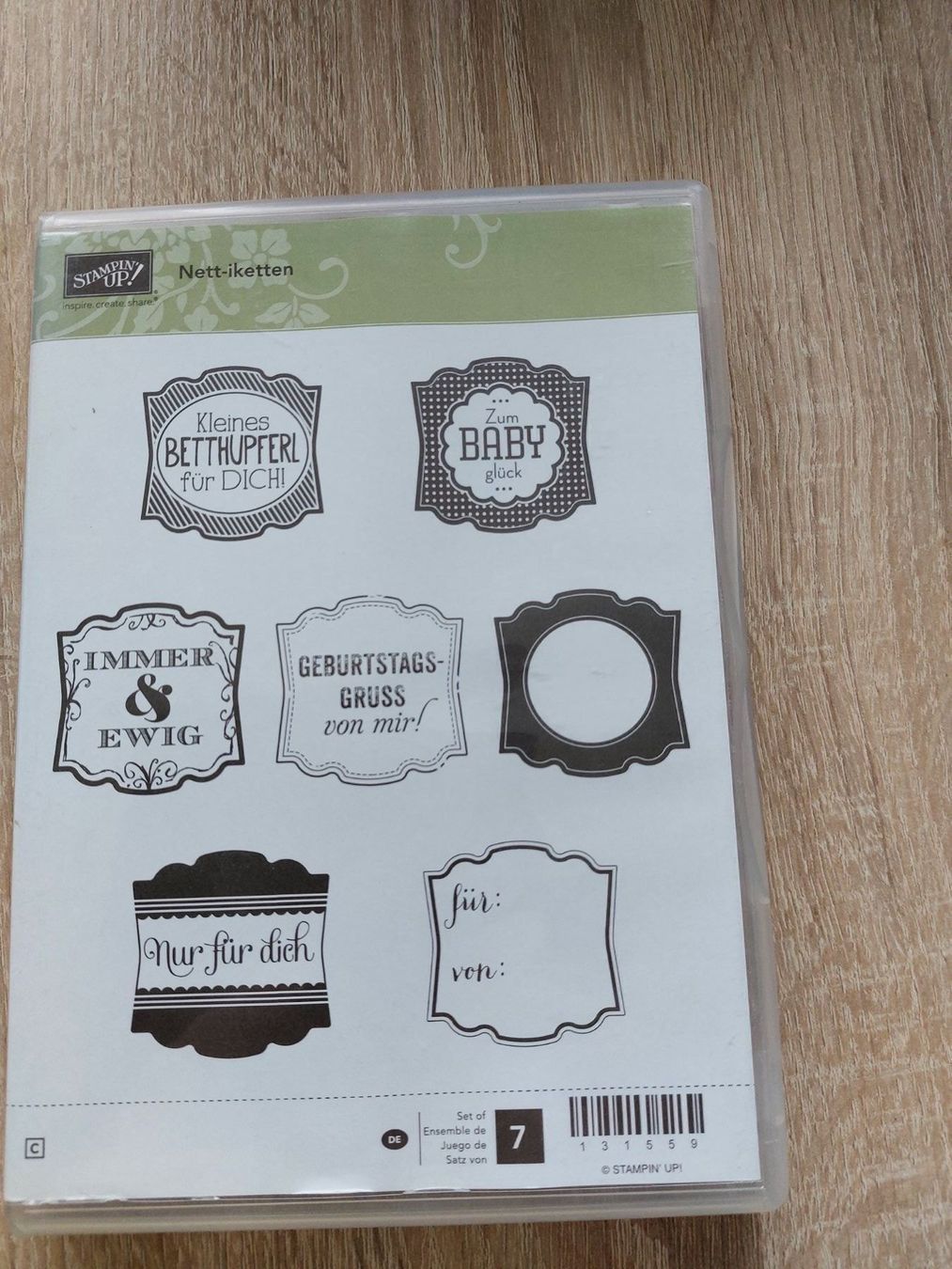 Stampin' up! Stempel: *** STEMPEL ETIKETTEN *** – Neu und originalverpackt aus Amriswil von SCHLOSSGEISTLI