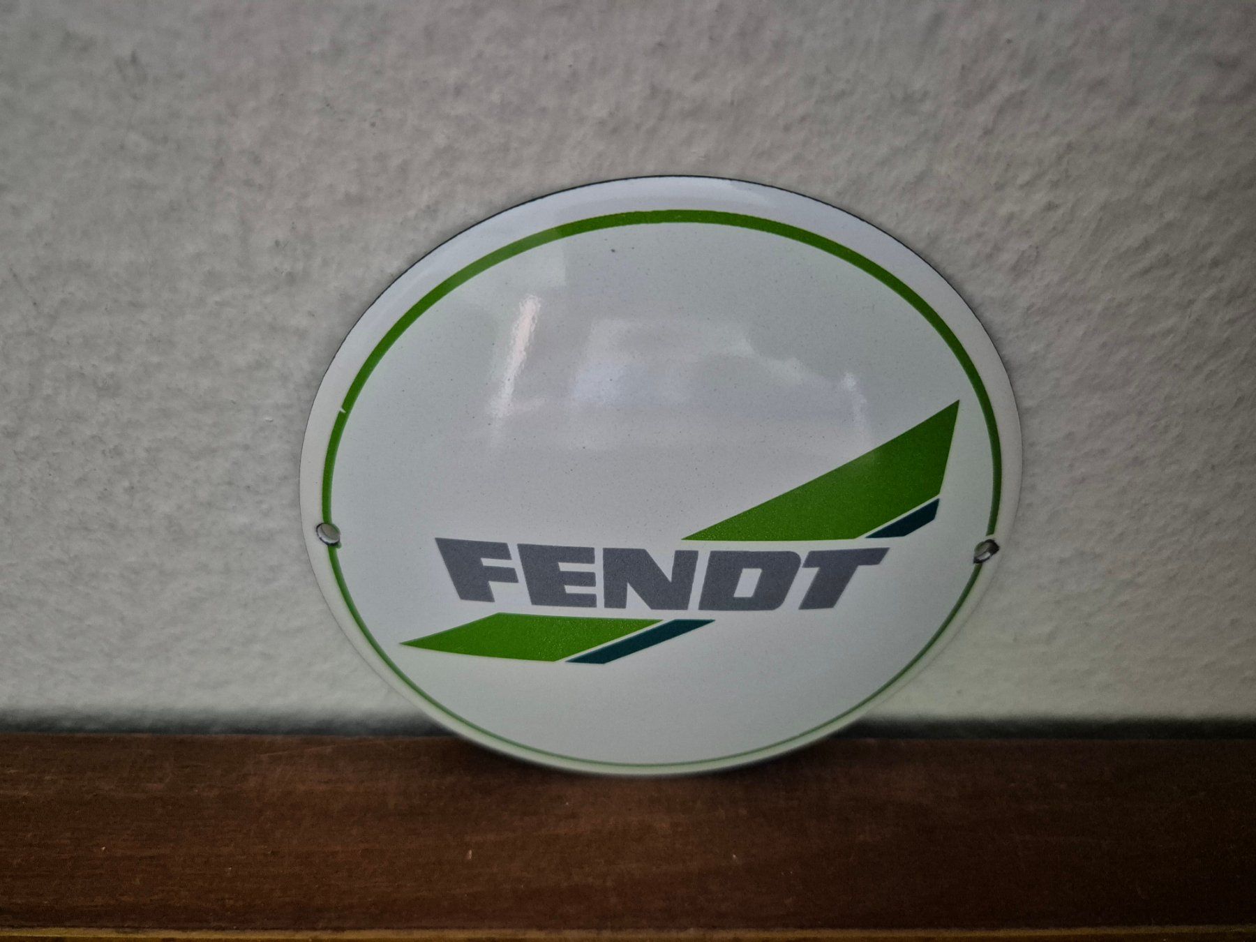 Fendt Schilder: Emailschild Fendt Traktor Logo Schlepper Emaille Schild Deko – Neu (gemäss Beschreibung) aus Schaffhausen von pfanis09 2