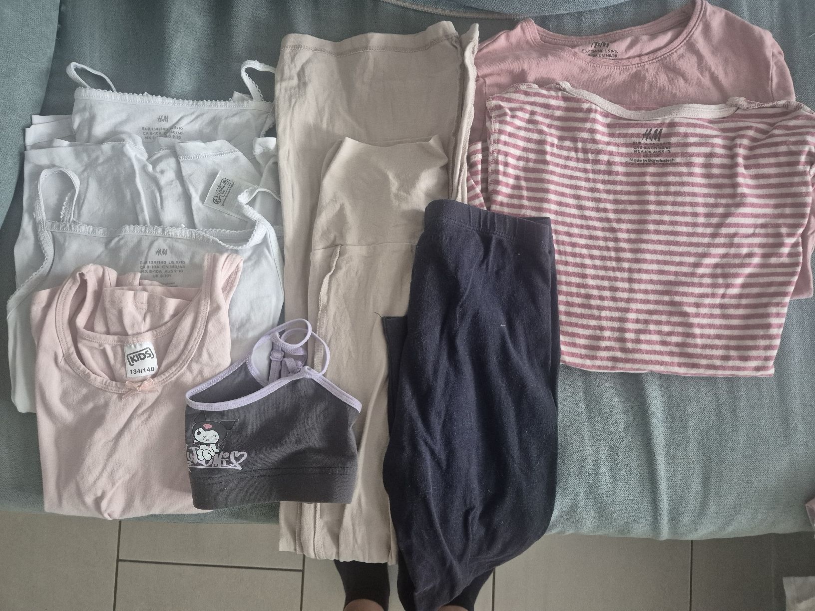 H&M Lotti & Set di vestiti: Kinderkleider gr. 134/140  – Nuovo (secondo la descrizione) da Stetten AG venduto da Lor_vfs6 2