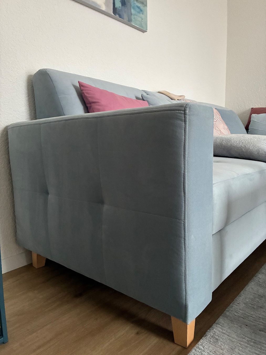 Divani: Bett-Sofa grau-blau – Nuovo (secondo la descrizione) da Münchwilen TG venduto da rodi2021 1