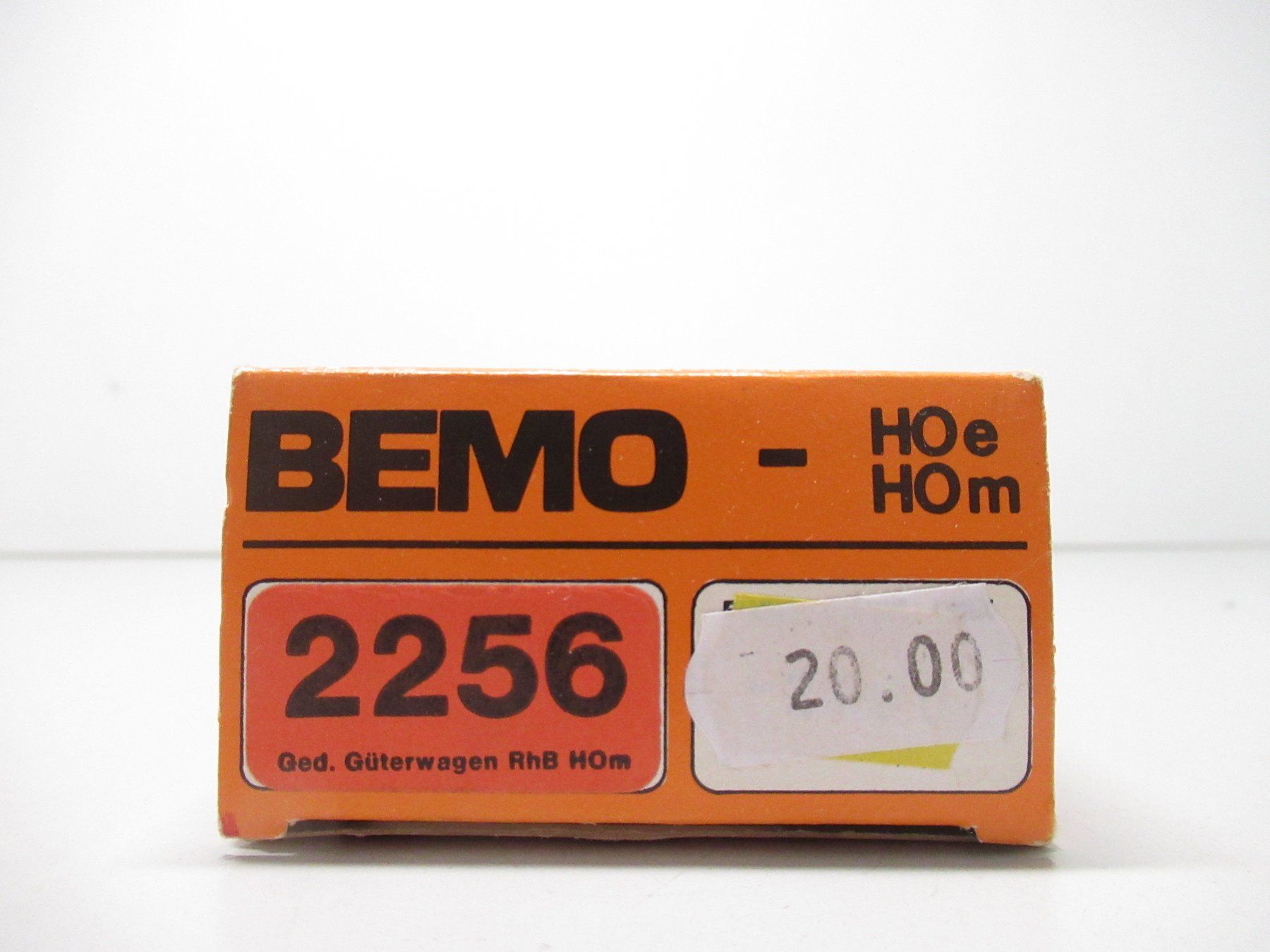 Bemo Modellini di ferrovie: Bemo 2256 Kabelbauwagen der Rhätischen Bahn RhB rotbraun – Usato da Basel venduto da mhmarken 6