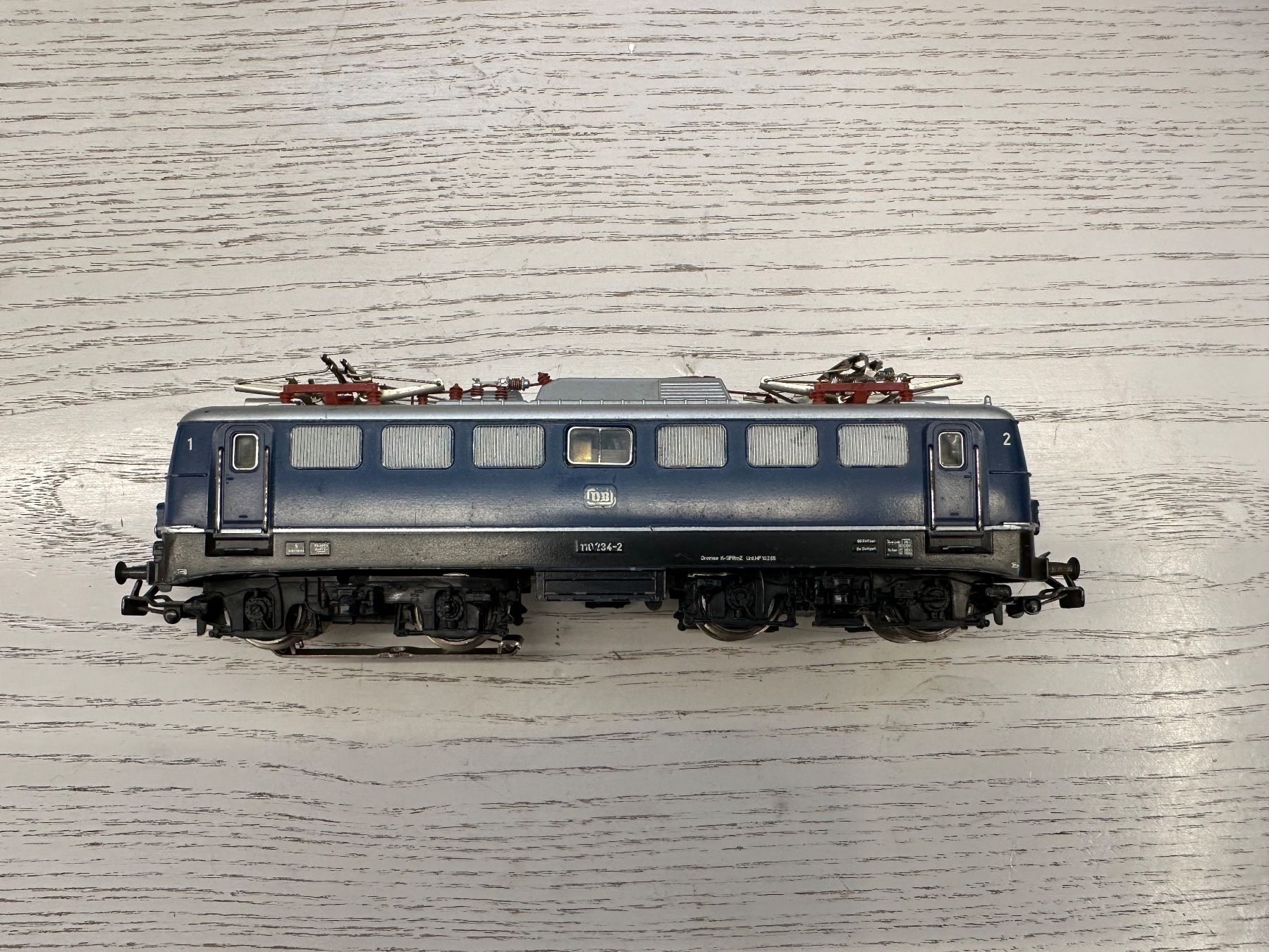 Märklin Modellini di ferrovie: Märklin 3039 DB BR 110 – Usato da Lupsingen venduto da New-Haven 2