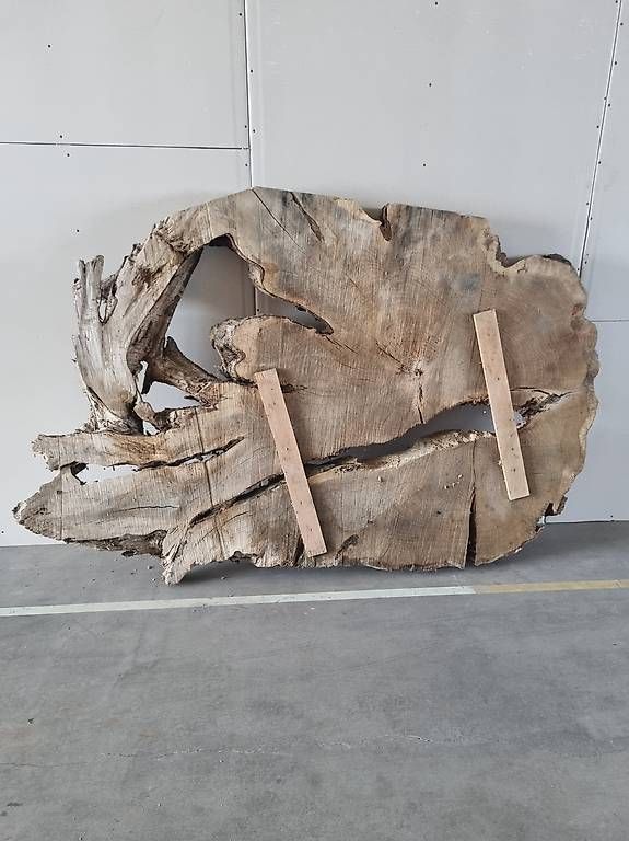 Articoli in legno: Baumscheibe Eiche Tischplatte Eichenplatte XXL Salontisch – Usato da Rheineck venduto da Dein_Wunschholz