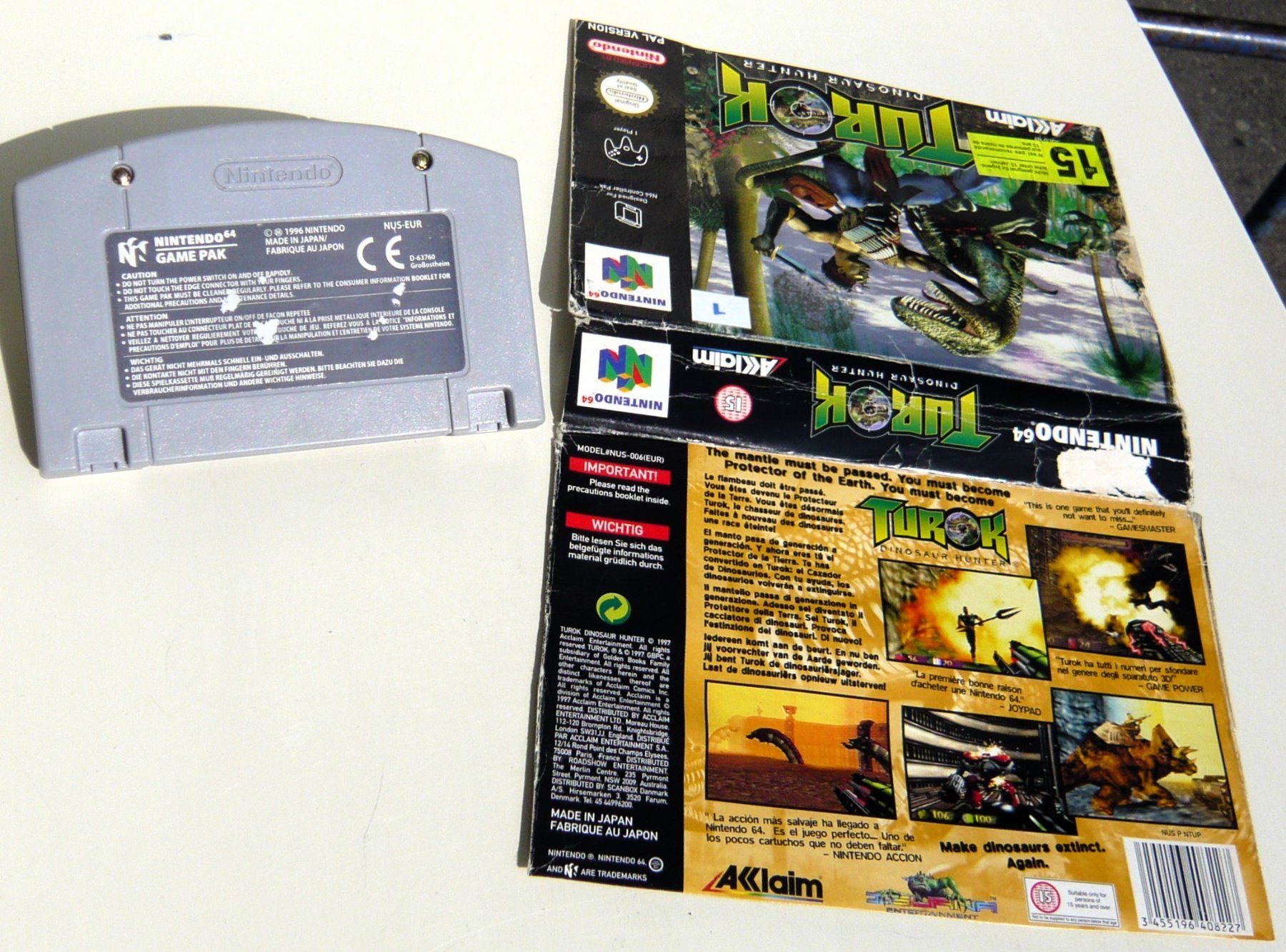 Nintendo Giochi: Nintendo 64 - Turok – Usato da Onex venduto da Jaguar1986 2