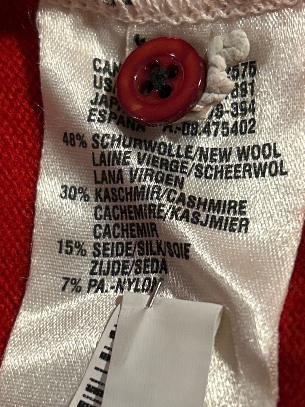 Pulls & Sweat-shirts: Kurzarm Pullover rot Schurwolle/Kaschmir/Seide Gr. 34 – D'occasion à Brunnen par Nala2929 7