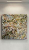 Gemälde mit Strukturmasse handmade 40×40