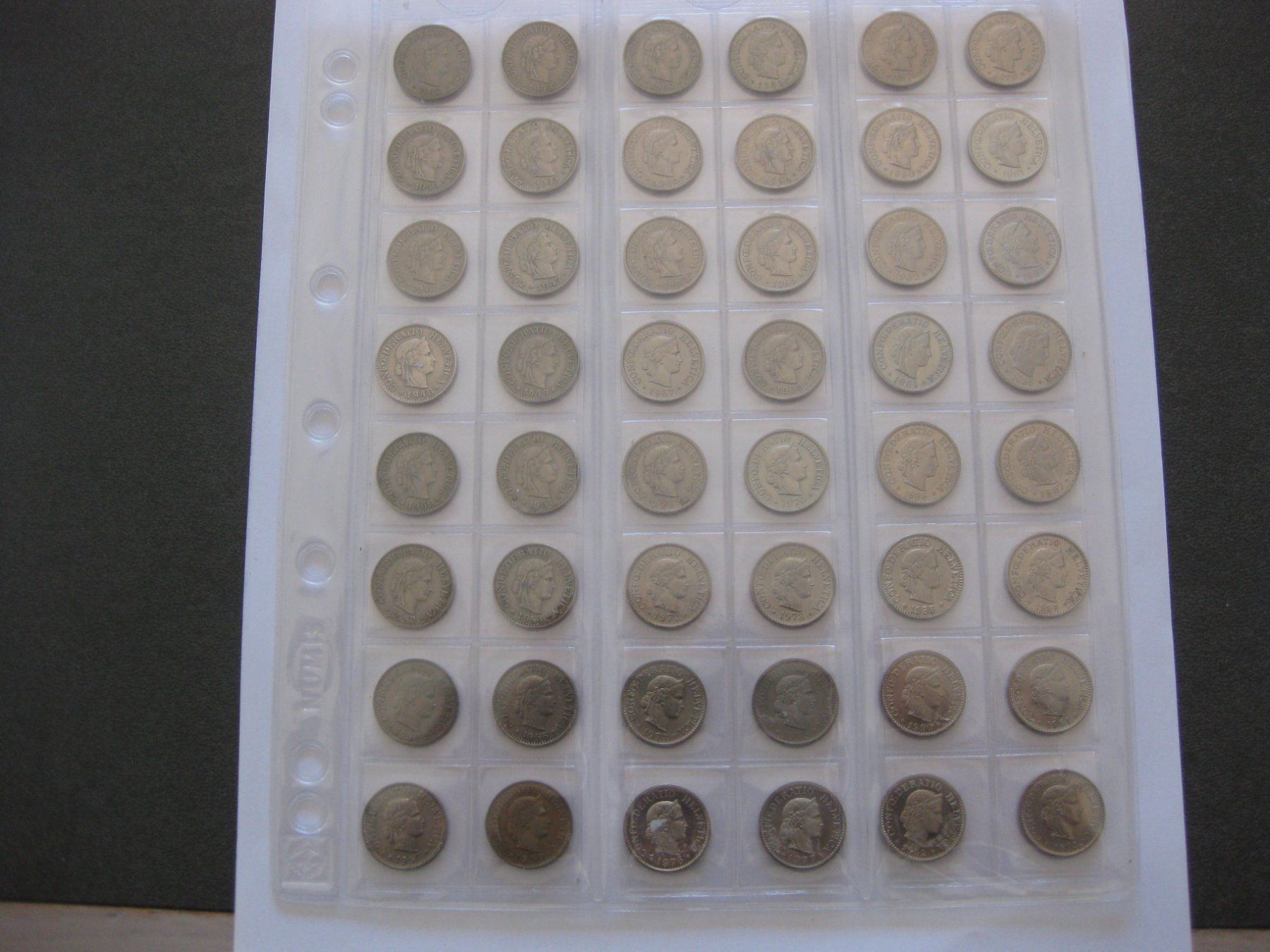 Toutes les monnaies: Collection de 10 cts de 1879 à 1993 complète – D'occasion à MERVELIER par chrichrim05 2