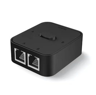 Interruttori: Neuer Umschalter Switch f. Netzwerk – Nuovo e nell'imballaggio originale da Hohentannen venduto da MagmaCollectibles
