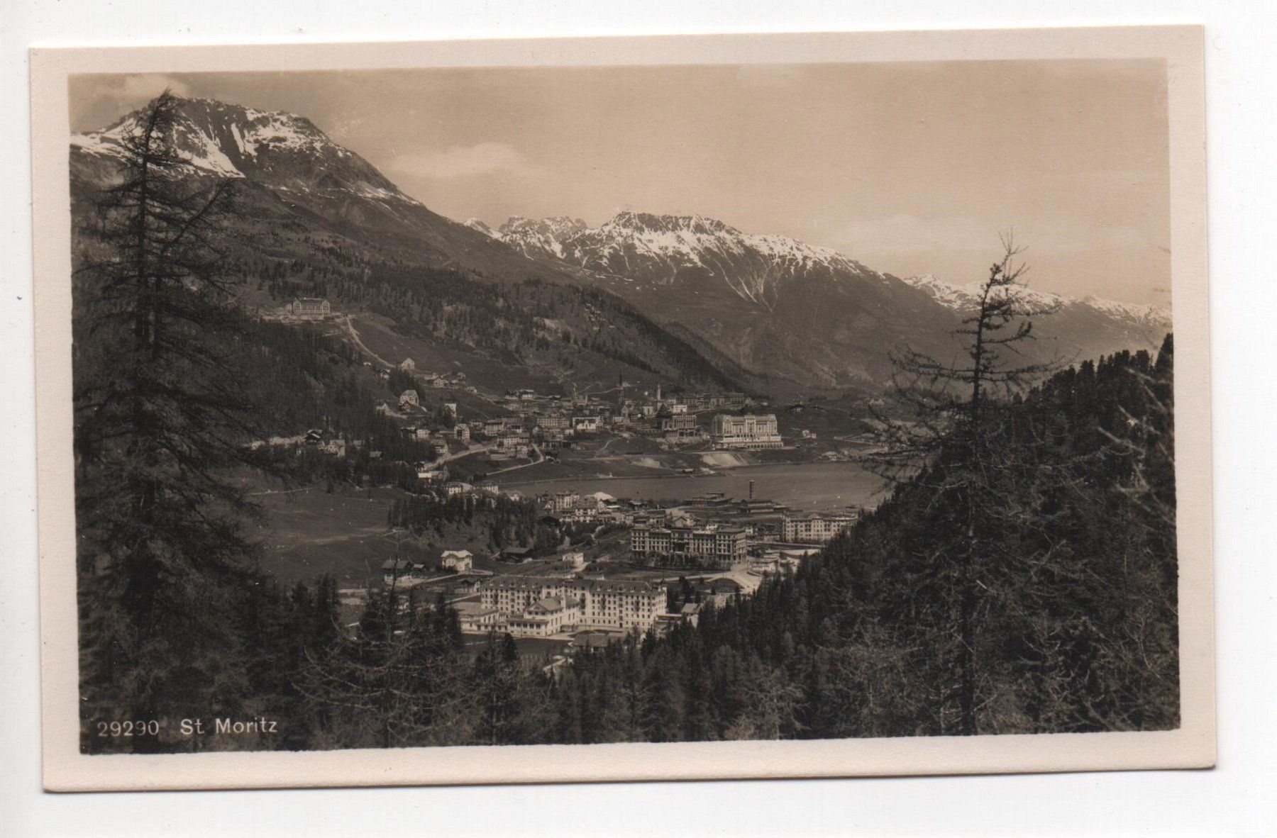 Ansichtskarten: ST. MORITZ Nr. 29290 – Neu (gemäss Beschreibung) aus Jona von philajona