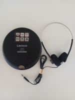 Lenco CD-Player schwarz mit Kopfhörer guter Zustand