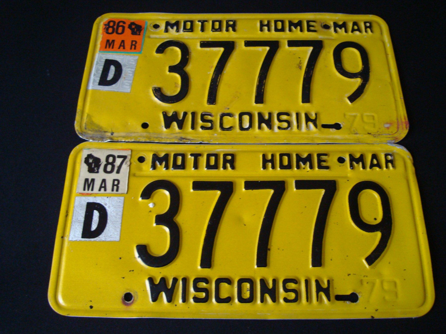 Ecriteaux: WISCONSIN 37779 – D'occasion à Scherz par 5246