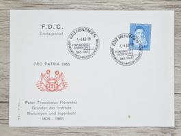 CL17 Enveloppe + Timbre Suisse 1965