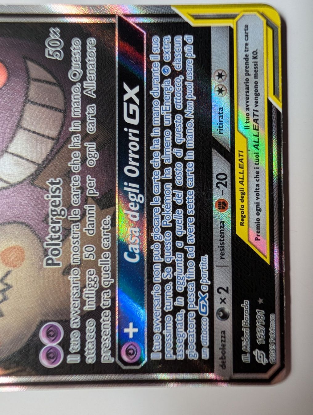 Pokémon Carte collezionabili: Gengar & Mimikyu GX 165/181 – Usato da Locarno venduto da gilbo33 5