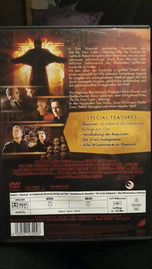 Tutti i DVDs: ILLUMINATI – Usato da Freudwil venduto da Feenland2010 1