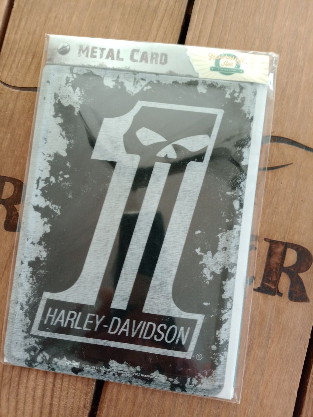 Harley Davidson Metall Karte - Nostalgic Art - Neu! (Neu und ...