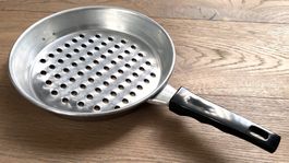 Knöpflisieb Spätzli-Sieb MEWA Aluminium vintage Chnöpflisieb