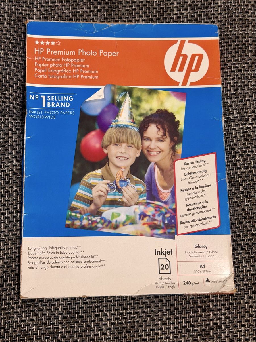 Carta: HP Premium Fotopapier – Nuovo (secondo la descrizione) da St.Gallen venduto da pep_2gfq