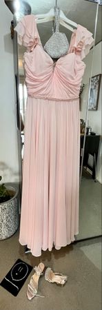 Sommerliches Abendkleid von Shecca, zartrosa, Grösse 44