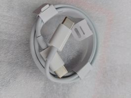 USB C zu USB C Kabel, Weiss, 1meter - USB Type C Type-C