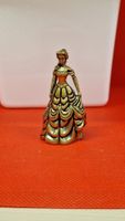 Kleine Belle Figur aus Metall, Vintage Deko, RAR!