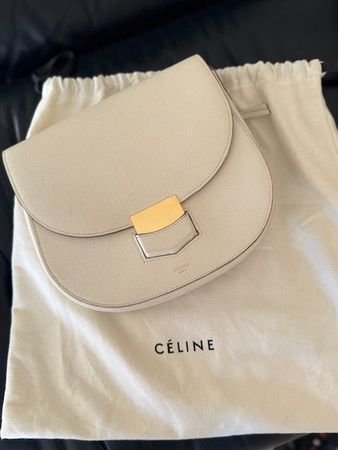 Sac trotteur Céline Blanc petit modèle