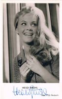 Heidi Brühl 1942-91 Autogramm signiert Vintage Foto 9x14cm