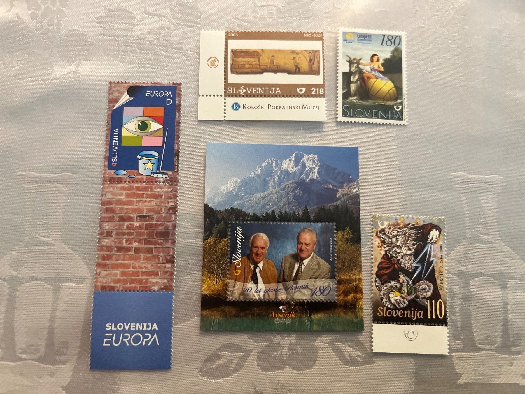 Alle Briefmarken: Briefmarken Slowenien – Neu und originalverpackt aus Zürich von engebrunau