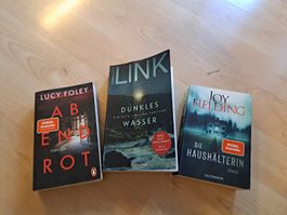 3 Krimi/Thriller Bücher