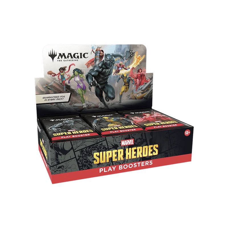 Magic The Gathering Sammelbilder & Trading cards: MTG - Marvel Super Heroes - Play Booster Display EN – Neu und originalverpackt aus Alle von retrokaz