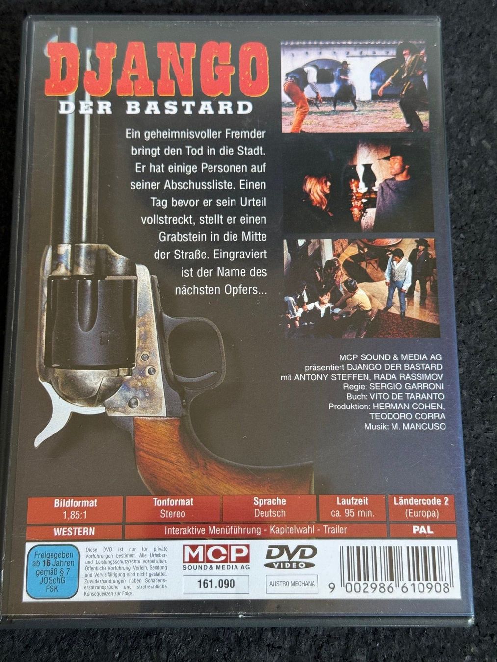 Tutti i DVDs: DJANGO Der Bastard DVD DE – Usato da Fribourg venduto da tschjoly 1