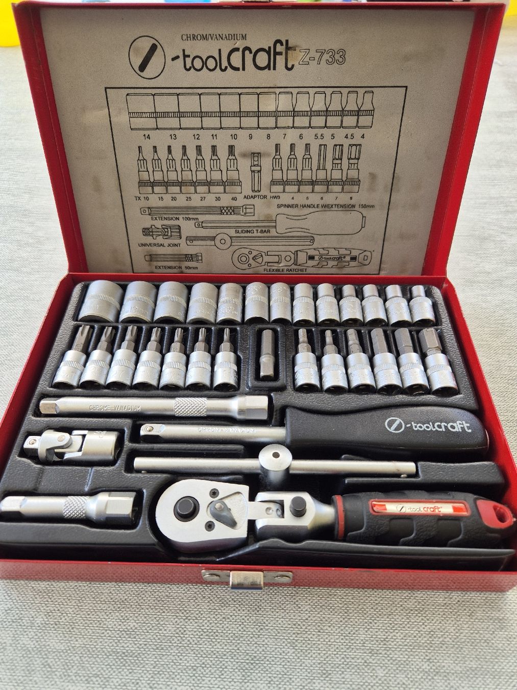 Alle Werkzeuge: Rätschensatz - Toolcraft 4mm bis 14mm – Gebraucht aus Hausen AG von roland86190 3