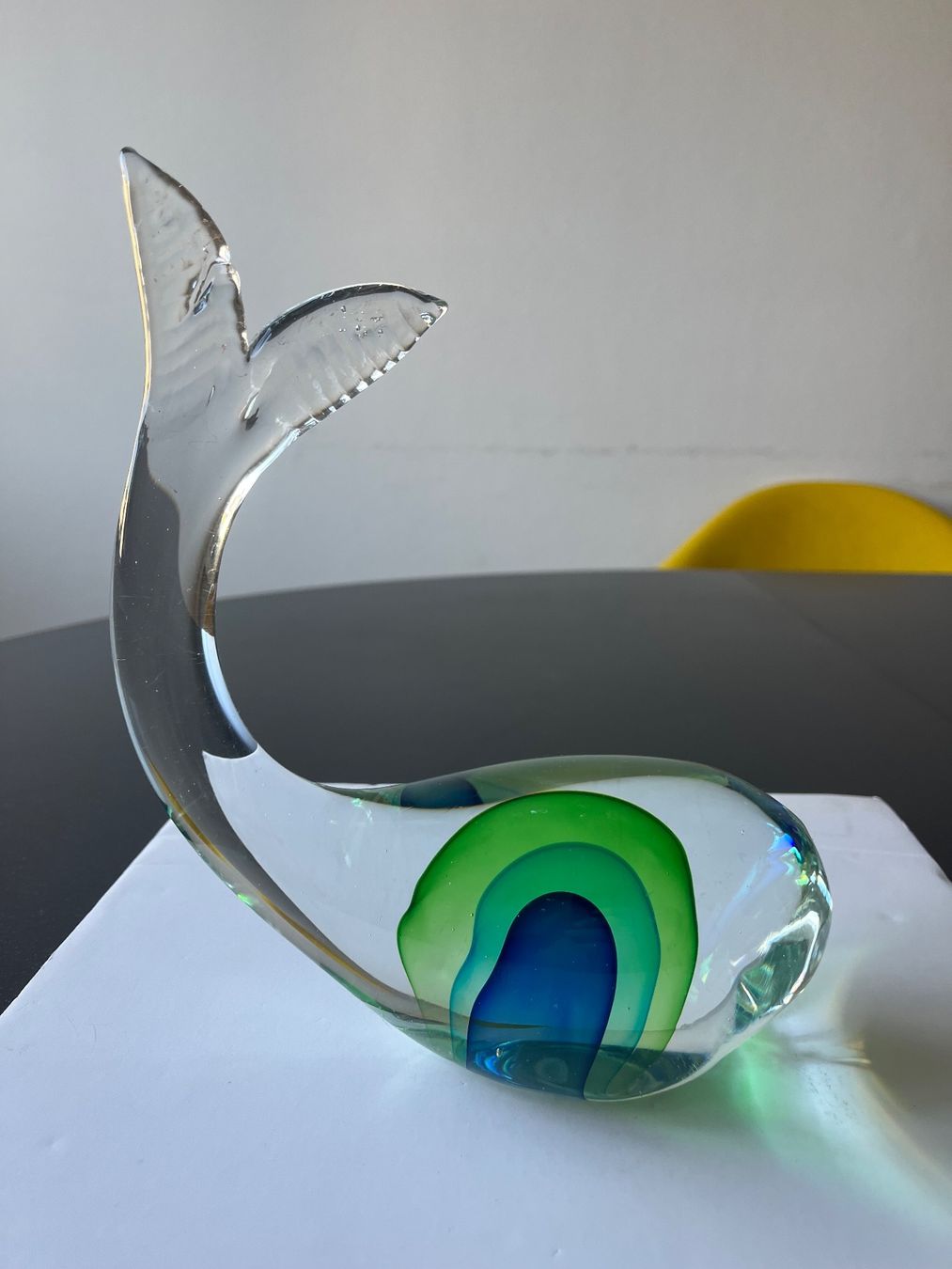 Murano Statuette: Grosser Murano Glasfisch – Usato da Zürich venduto da omni64 3