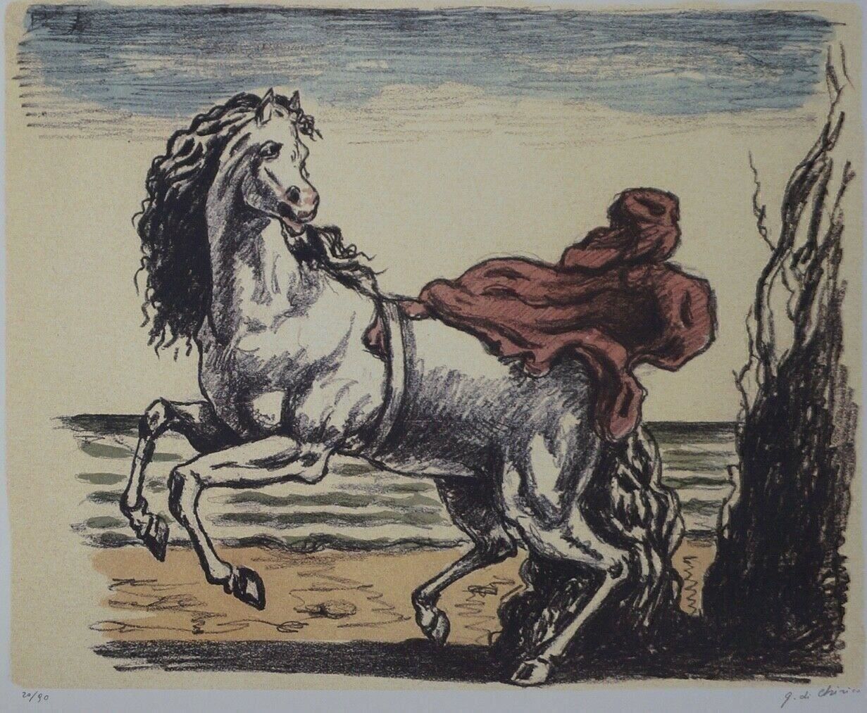 Foto & Immagini: Giorgio de Chirico – Usato da Gersau venduto da grafik-kunst 1
