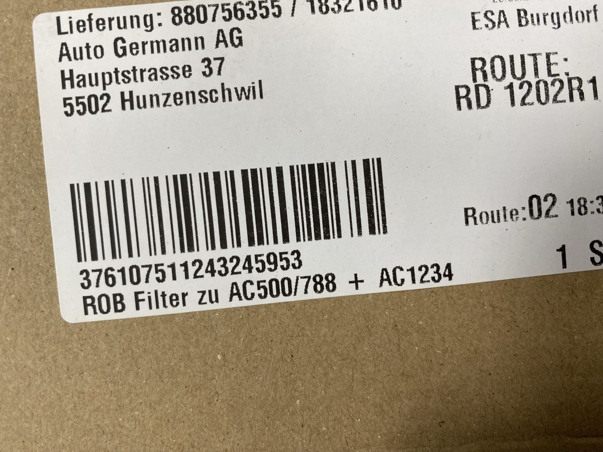 Ventilation: Filter zu Robinair Cooltech – Neuf avec emballage d'origine à Hägglingen par Karin0802 3