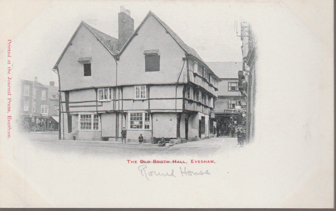 Cartes postales: old UK Postcard EVESHAM - THE OLD BOOTH HALL Smith's series – D'occasion à Vezia par Aquarius_Age