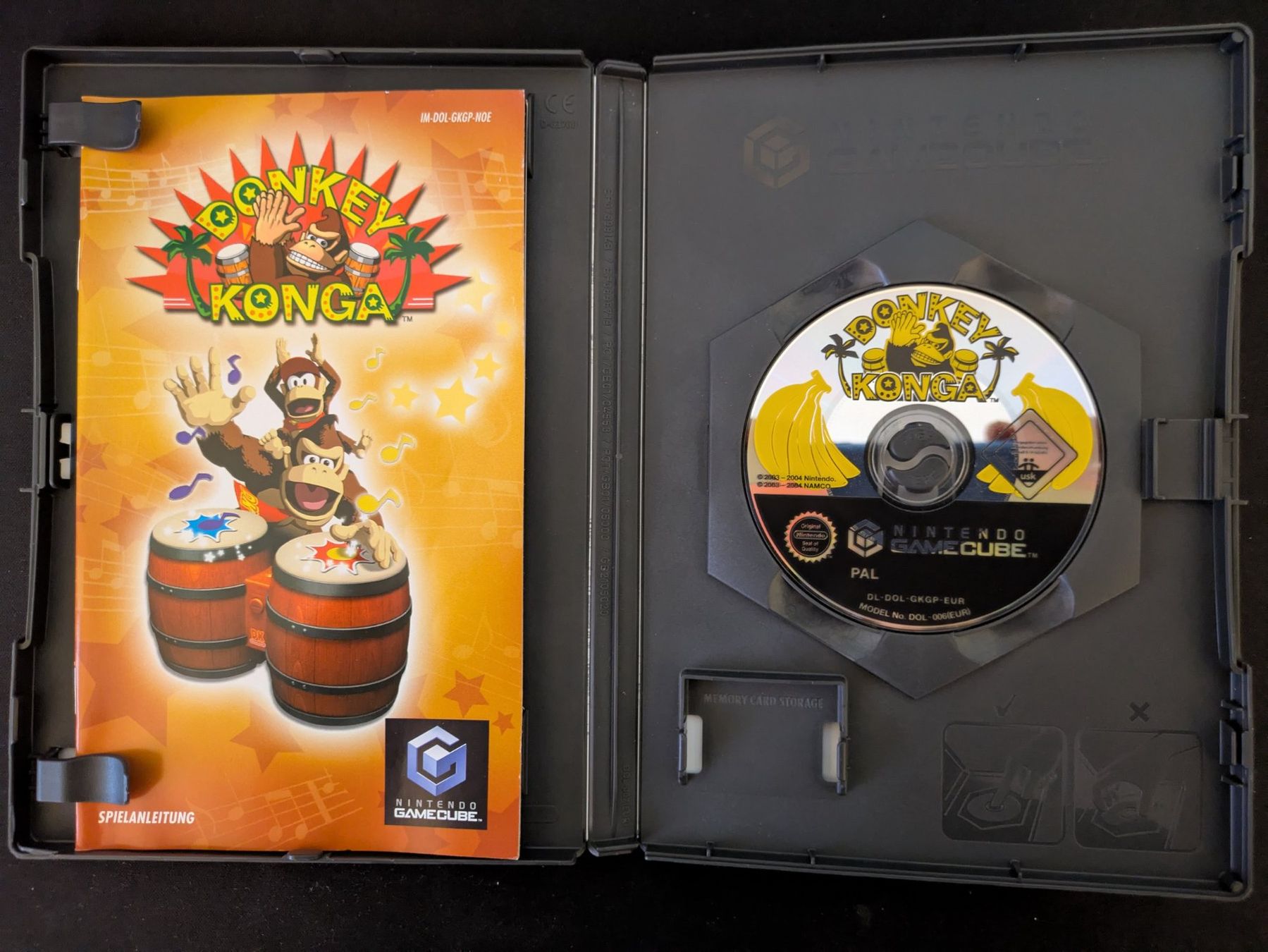 Nintendo Spiele: Donkey Konga GameCube Spiel + DK Bongos Controller CIB – Gebraucht aus Biel/Bienne von ale_bn6f 2