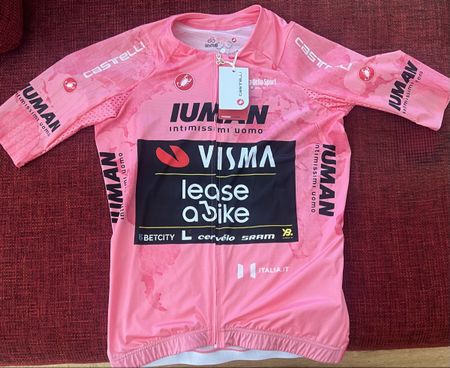 Maglia Rosa 2025 / Visma lease a bike