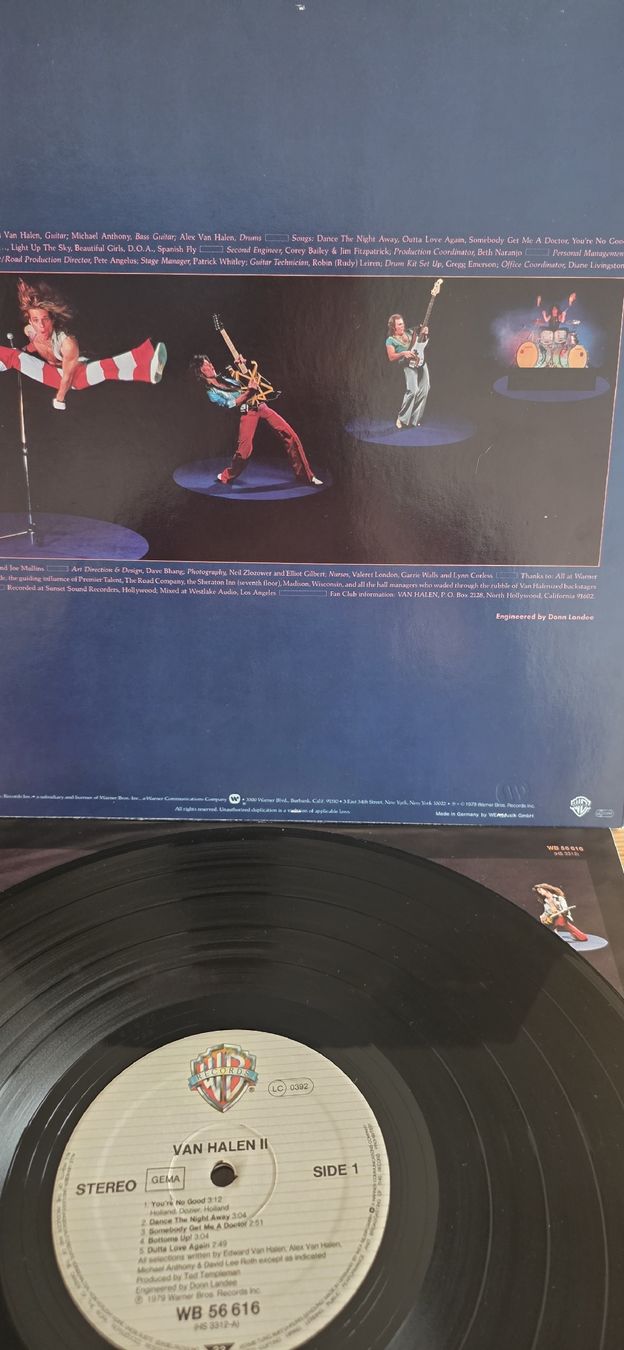 Dischi in vinile: Vinyle Van Halen II, 1979 Vg+,Vg – Usato da Yvonand venduto da RF-VINYL 3