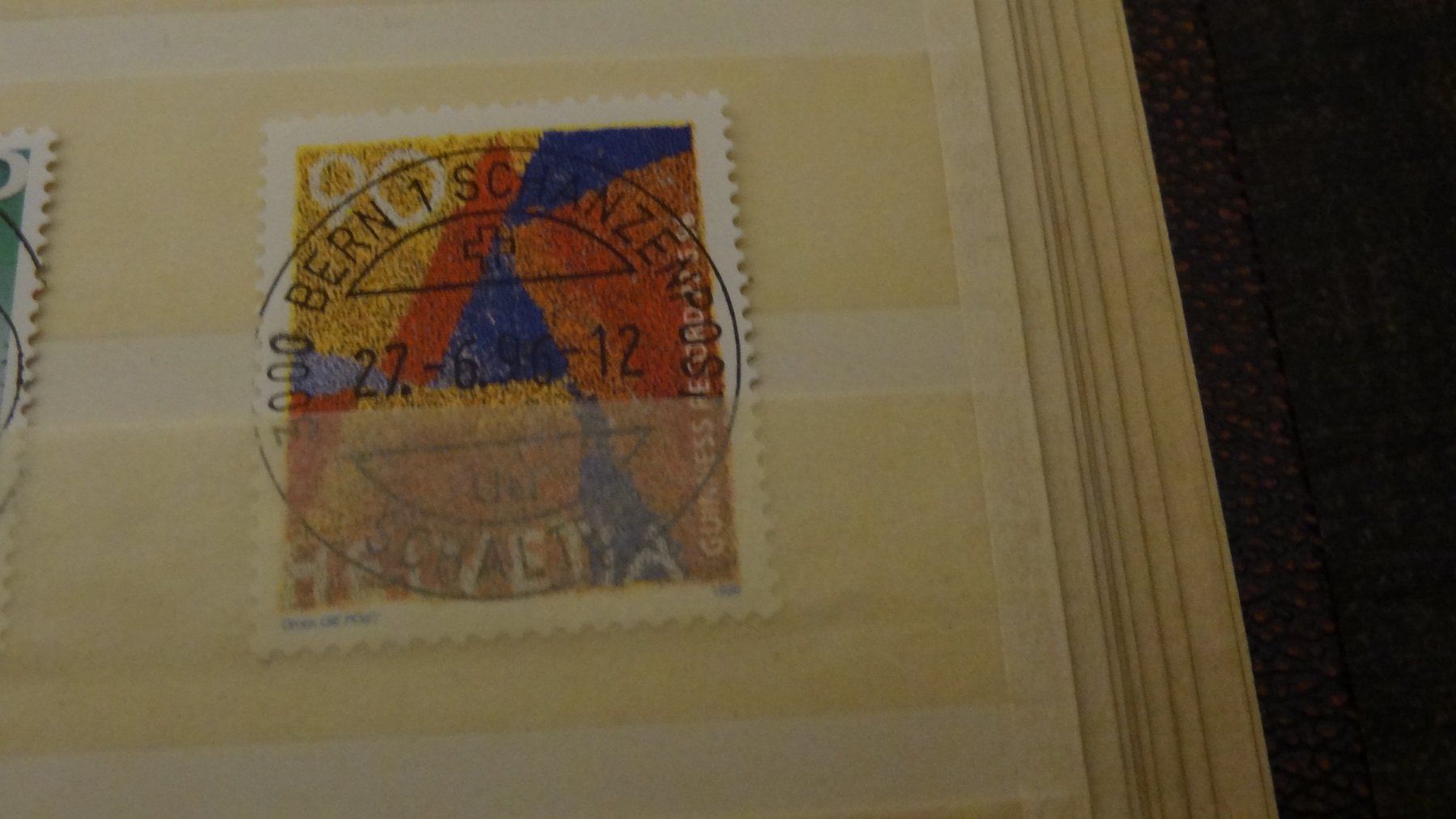 Alle Briefmarken: 1996 Guinnes Record ET-VOLL SCHANZENPOST – Gebraucht aus Olten von pechsisa1